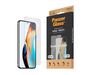 Mobil - Beskyttelsesglass - PanzerGlass Screen Protector Samsung Galaxy S23 Plus | Ultra-Wide Fit w. EasyAligner - PANZER7316