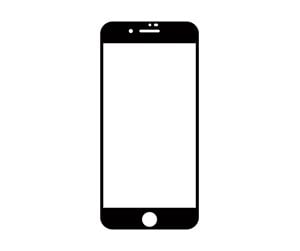 Mobil - Beskyttelsesglass - Vivanco Full Screen Temp. Glass iPhone SE (2020) - 61719