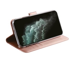 Mobil - Deksel og etui - Vivanco Classic Wallet iPhone 11 Pro Rose Gold - 60837