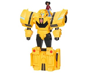 Figurer - Hasbro Transformers - Earthspark Bumblebee & Mo Malto 20.2cm - F76625L00