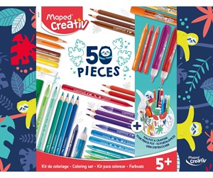 Skrive- & Tegneverktøy - Maped Creativ Colouring kit   50 pcs - 907037