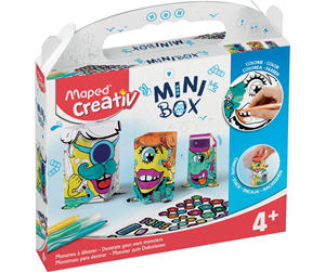 Skrive- & Tegneverktøy - Maped Creativ Mini Box Monsters - 907032