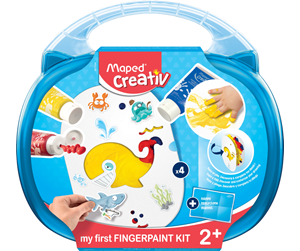 Skrive- & Tegneverktøy - Maped Creativ Early Age: My First Fingerpaint Kit - 907004