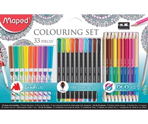 Hobbyartikler - Maped Graph-Peps Colouring set - 897417