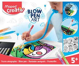 Skrive- & Tegneverktøy - Maped Creativ Blowpen Art -  Pop'Art - 846715