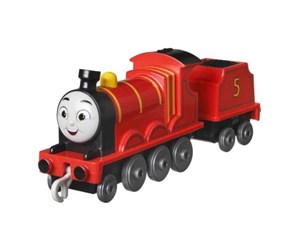 Leketøysbil - Fisher Price Thomas and Friends - Push Along Large Diecast - James - 0194735035434