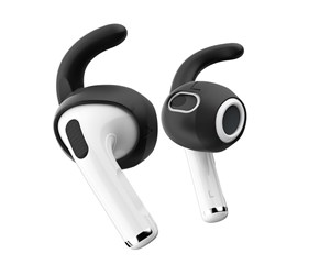 Hodetelefoner - KeyBudz Ear Hooks for Airpods 3 - AP3_S4_BLK