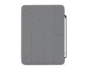 Nettbrett - Deksler og etui - Pipetto iPad 10.9" (10:th gen) Origami No3 Pencil Case - Dark Grey - P053-50-V