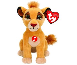 Dukker, Bamser & Utstyr - Ty Beanie Babies - Disney Simba w/sound 15 cm - 0008421410880