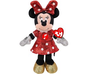 Dukker, Bamser & Utstyr - Ty Beanie Babies - Disney Minnie Mouse 20 cm - 0008421412662