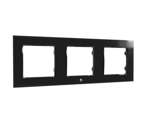 Smarthus - Shelly Wall Frame 3 - Black - WF3_Black