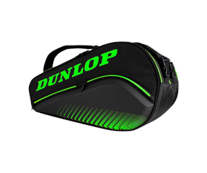 Sport & Fitness - Dunlop Padel Bag Paletero Elite Black/Green - DU295501BL/GRONE SIZE