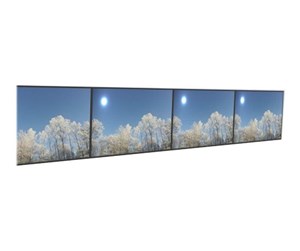 Veggmontering, AV-braketter & AV-møbler - HI-ND Videorow - mounting kit - for 4x1 video wall - landscape 50" - VR5000-0401