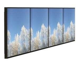 Veggmontering, AV-braketter & AV-møbler - HI-ND Videorow - mounting kit - for 4x1 video wall - portrait 50" - VR5000-5401