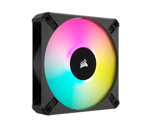 Kabinettvifte - Corsair iCUE AF120 RGB ELITE - Black - Kabinettvifte - 120mm - Svart med RGB LED-lys - 34 dBA - CO-9050153-WW