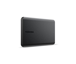 Hard drive - External - Toshiba Canvio Basics - Ekstern Harddisk - 2TB - Svart - HDTB520EK3AA