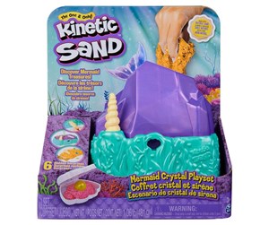 Kreative leker - Kinetic Sand Mermaid Crystal Playset - 6064333