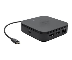 Dokkingstasjon - I-Tec USB-C Dual Display Docking Station with Power Delivery - TB3TRAVELDOCKPD60W