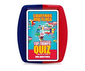 Brettspill & Puslespill - Winning Moves Countries & Flags Top Trumps Quiz Card Game (English) - 5036905036450