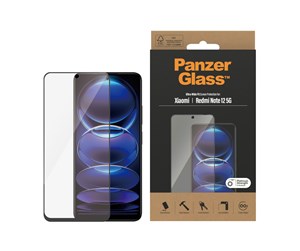 Mobil - Beskyttelsesglass - PanzerGlass Screen Protector Xiaomi Redmi Note 12 5G | 12 4G | Ultra-Wide Fit - PANZER8053