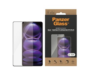 Mobil - Beskyttelsesglass - PanzerGlass Screen Protector Xiaomi Redmi Note 12 Pro | 12 Pro Plus | Poco X5 Pro | Ultra-Wide Fit - PANZER8054