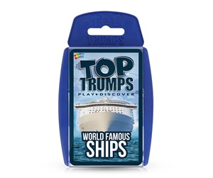 Brettspill & Puslespill - Winning Moves World Famous Ships Top Trumps Card Game (English) - 5036905044417