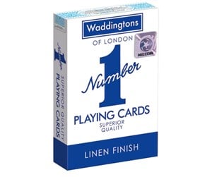 Brettspill & Puslespill - Winning Moves Classic Blue Waddingtons Number 1 Playing Cards - 5036905007146