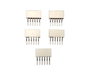 Smarthus - Light Solutions Cable for LightStrip V4 - Pinheader for soldering - White - 5 pcs - 5714255007787