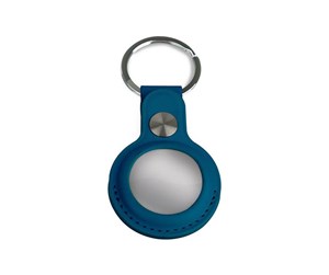 Mobil - Andre tilbehør - Light Solutions Airtag Key ring - Leather - Navy blue - 5714255006865