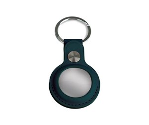 Mobil - Andre tilbehør - Light Solutions Airtag Key Ring - Leather - Green - 5714255006858