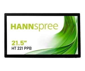 Skjerm - 22" HANNspree HT 221 PPB - LED monitor - Full HD (1080p) - 22" - HT221PPB