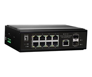 Switch/splitter - LevelOne IGP-1061 - switch -40°C to 75°C - 10 ports - Managed - IGP-1061