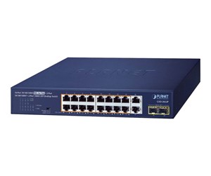 Switch/splitter - PLANET GSD-2022P - switch - 20 ports - unmanaged - GSD-2022P