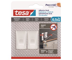 Oppheng & Kroker - tesa Adhesive deco hook 0.5kg Wallpaper - 77780-00005-00