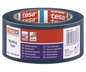 Tape & Lim - tesa Floor Marking Tape 33m x 50m Blue - 60760-00098-15