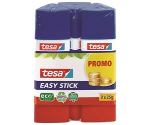 Tape & Lim - tesa Glue Stick Easy Stick ecoLogo 3 x 25g - 57047-00000-01