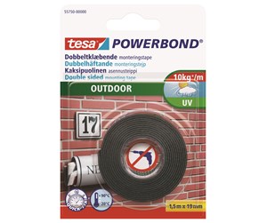 Tape & Lim - tesa Powerbond Mounting Tape Outdoor 1.5m x 19mm - 55750-00000-03