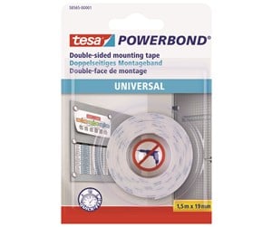 Tape & Lim - tesa Powerbond Mounting Tape Universal 1.5m x 19mm - 58565-00001-00