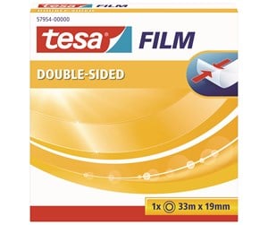 Tape & Lim - tesa film double-sided tape 33m x 19mm Transparent - 57954-00000-01