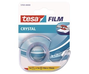 Tape & Lim - tesa film tape 10m x 19mm Crystal Transparent + dispenser - 57935-00000-05