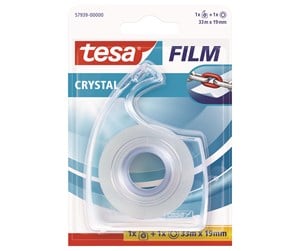 Tape & Lim - tesa film tape 33m x 19mm Crystal Transparent + dispenser - 57939-00000-02