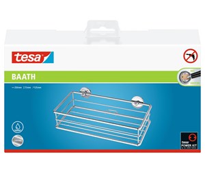 Baderomstilbehør - tesa Baath caddy basket self-adhesive - 40213-00000-01