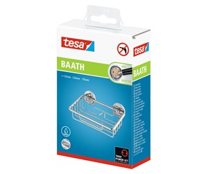 Baderomstilbehør - tesa Baath soap basket self-adhesive - 40220-00000-01