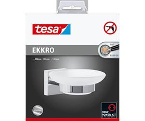 Baderomstilbehør - tesa Ekkro soap dish self-adhesive - 40240-00000-00