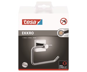 Baderomstilbehør - tesa Ekkro toilet roll holder self-adhesive - 40232-00000-00