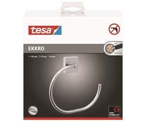 Baderomstilbehør - tesa Ekkro towel ring self-adhesive - 40238-00000-00