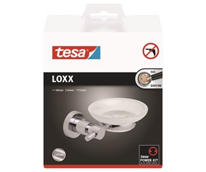 Baderomstilbehør - tesa Loxx soap tray self-adhesive - 40282-00000-00