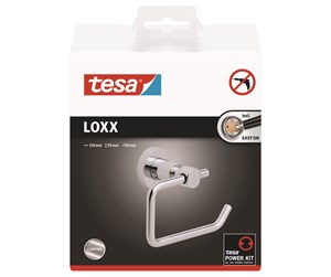 Baderomstilbehør - tesa Loxx toilet roll holder self-adhesive - 40272-00000-00