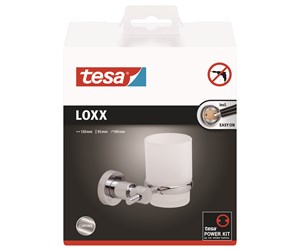 Baderomstilbehør - tesa Loxx toothbrush holder self-adhesive - 40284-00000-00