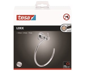 Baderomstilbehør - tesa Loxx towel ring self-adhesive - 40280-00000-00